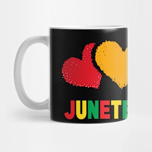 Juneteenth Flag Proud African American Mug